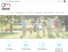Tablet Screenshot of orionmedical.net